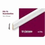 Guardasilla  PG-75 MDF prepintado 2,75M Paquete 6u Art.9022