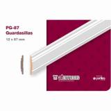 Guardasilla  PG-87 MDF prepintado 2,75M Paquete 6u Art.9028