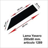 Lama de yesero EEDY 200x60 mm. art. 1289