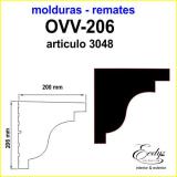 Moldura EEDY-EPS-CTO OVV-206 ART.3048