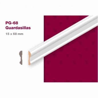 Guardasilla  PG-68 MDF prepintado 2,75M Paquete 6u ART.9021