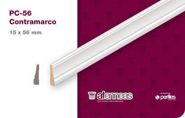Contramarco PC-56 MDF prepintado 2600mm. pack 6 unidades