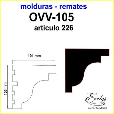 Moldura EEDY-EPS-CTO OVV-105 ART.226