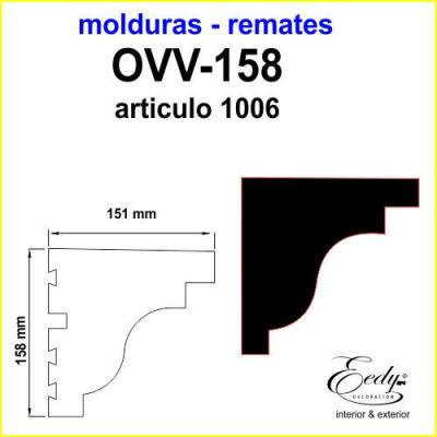 Moldura EEDY-EPS-CTO OVV-158 ART.1006