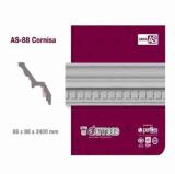 Cornisa Atenneas AS-88 poliuretano x 2.40m ART.9406