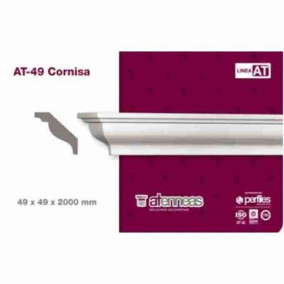 Cornisa Atenneas AT-49 precio caja 76 ML ART.5404