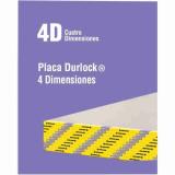 Placa DURLOCK 1.20 mx 2.40 m (12,5MM). 4D Paq.60u. ART. 9302