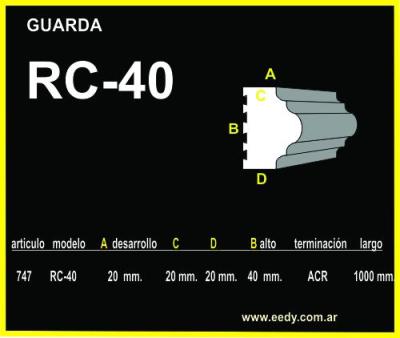 Guarda EEDY-EPS-ACR  RC-40 ART.747