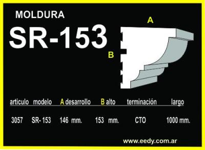Moldura EEDY-EPS-CTO SR-153 ART.3057