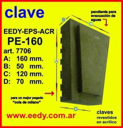 Clave EEDY-EPS-ACR PE-160 ART.7706