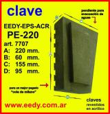Clave EEDY-EPS-ACR PE-220 ART.7707