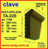 Clave EEDY-EPS-ACR TA-220 ART.7709