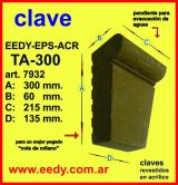 Clave EEDY-EPS-ACR TA-300 ART.7932