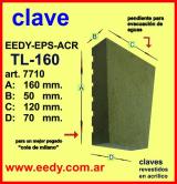 Clave EEDY-EPS-ACR TL-160 ART.7710
